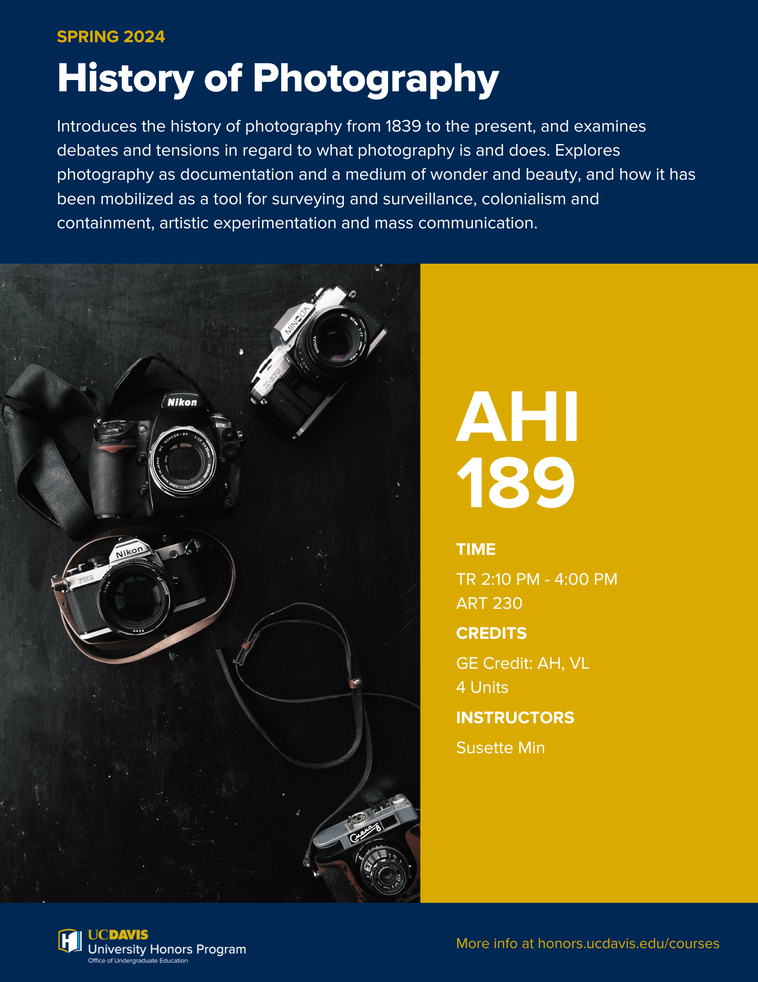 University Honors Program Spring 2024 Courses