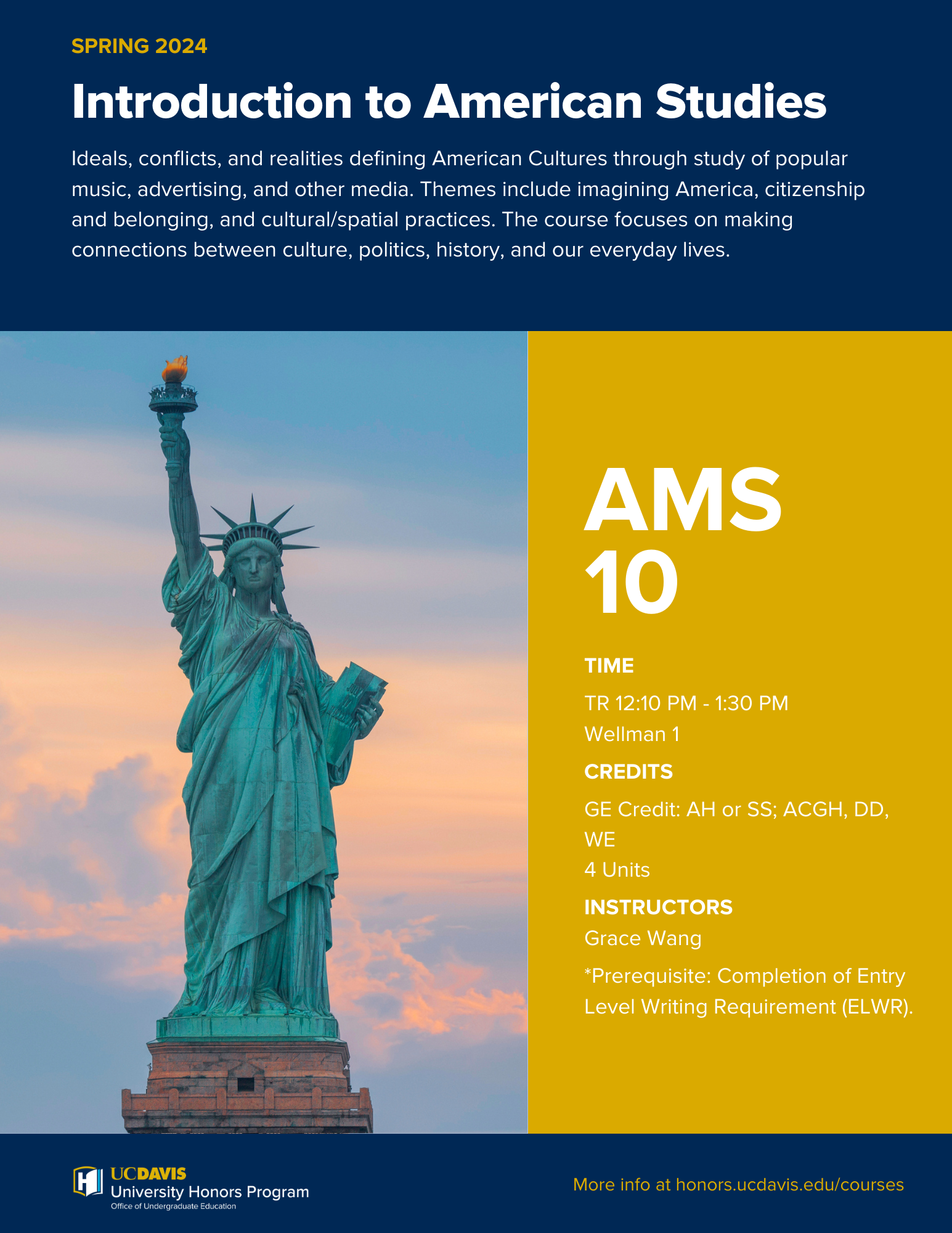University Honors Program Spring 2024 Courses