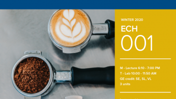 Winter 2020 University Honors Program Course: ECH 1