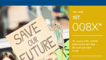 Fall 2020 University Honors Program Course: IST 008X (2)