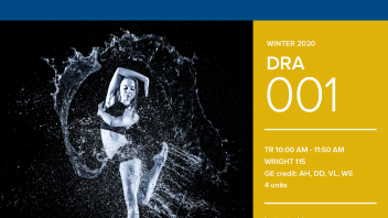 Fall 2020 University Honors Program Course: DRA 1