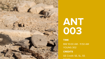 Fall 2023: ANT003 Flyer