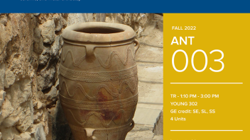 Fall 2022 ANT 003 Flyer