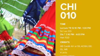 Fall 2023: CHI010 Flyer