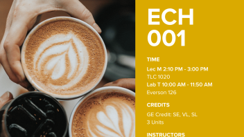 Fall 2023: ECH001 Flyer
