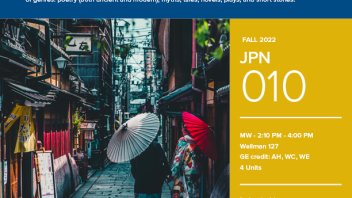 Fall 2022 JPN 10 Flyer