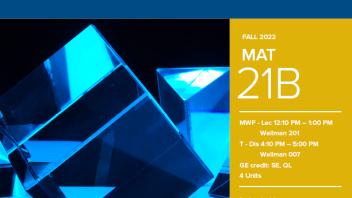 Fall 2022 MAT 21B Flyer