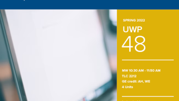 Fall 2022 UWP 48 Flyer