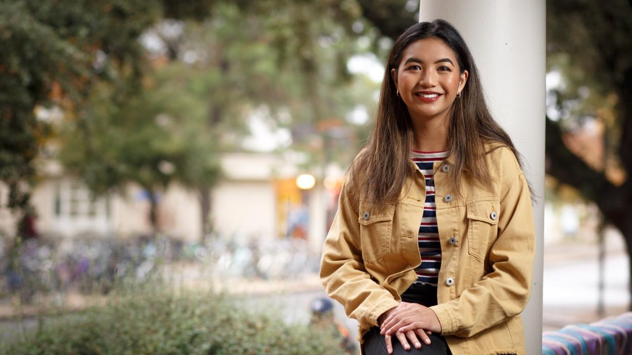 First-Generation UC Davis Honors Student Jessica Ison. Photo credit: Daniel Oberbauer First-Generation UC Davis Honors Student Jessica Ison