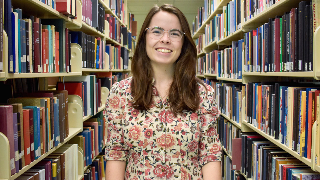 Megan West, 2018 UHP graduate, is one of the seven recipients of the 2019 Norma J. Lang Prize. Megan West
