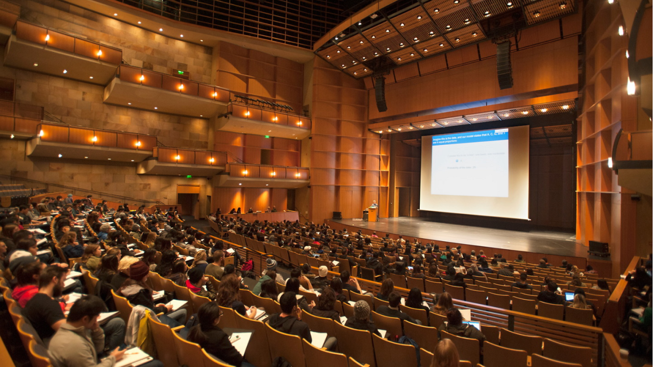 Students attend a recent class in the Mondavi Center for the Performing Arts. (UC Davis/Gregory Urquiaga) Students attend a recent class in the Mondavi Center for the Performing Arts. (UC Davis/Gregory Urquiaga)