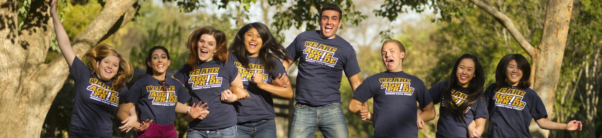 We Are Aggie Pride group photo