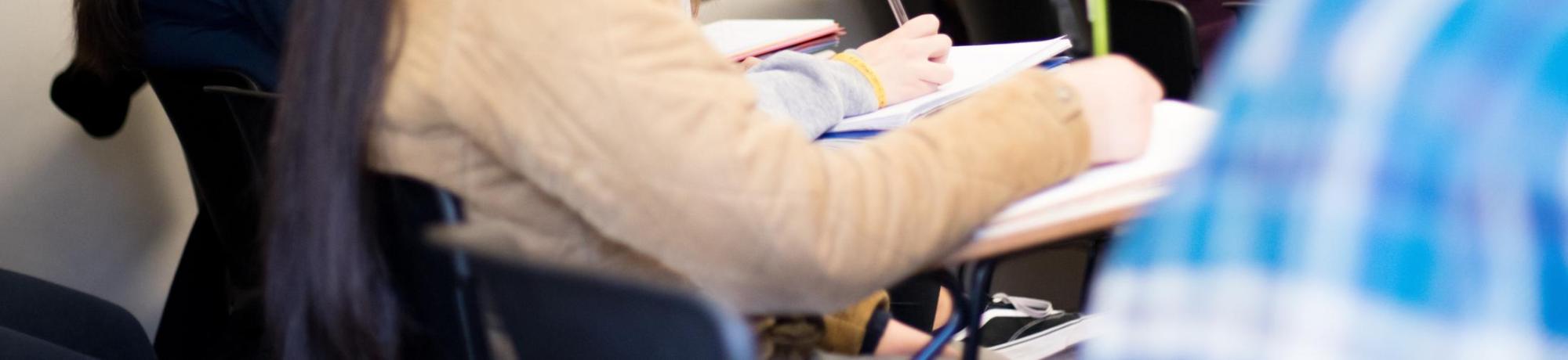 UHP Students in a classroom